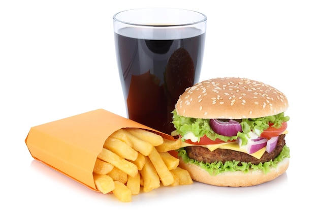 Burger Menu (Pommes+Getränke)